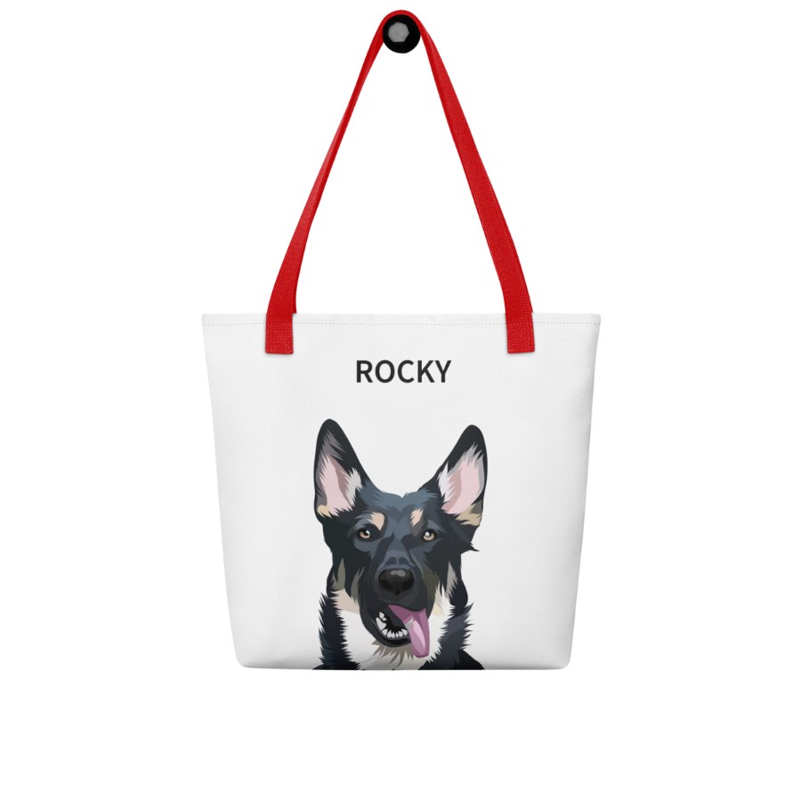 Custom Pet Tote Bag - Fluffes.com