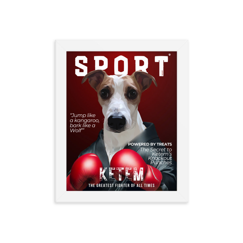 Custom Pet Portrait Poster - Fluffes.com
