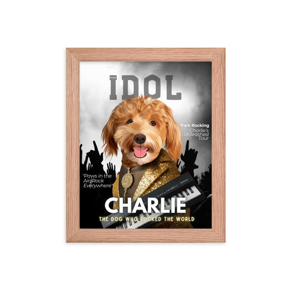 Custom Pet Portrait Poster - Fluffes.com