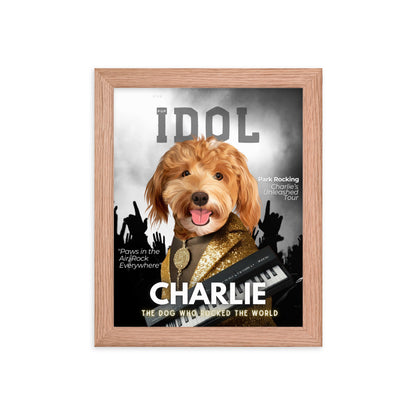 Custom Pet Portrait Poster - Fluffes.com
