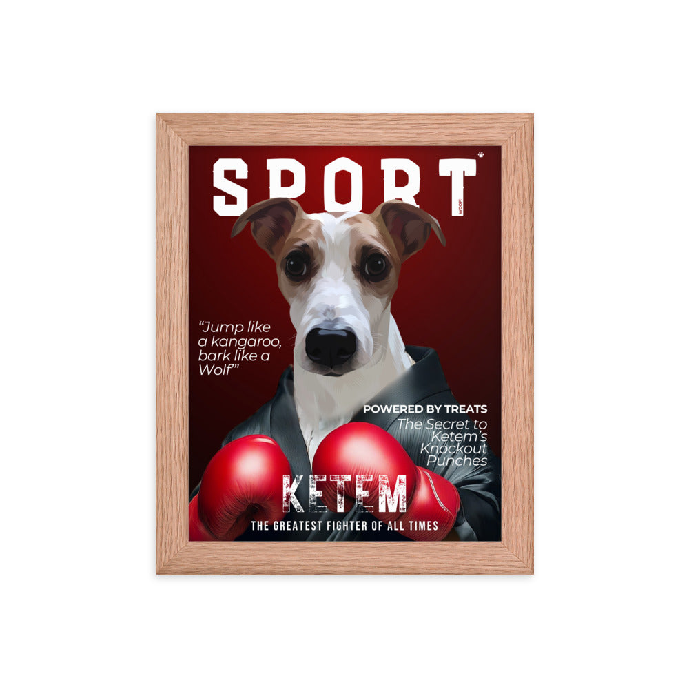 Custom Pet Portrait Poster - Fluffes.com
