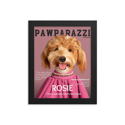 Custom Pet Portrait Poster - Fluffes.com