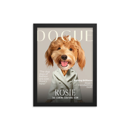 Custom Pet Portrait Poster - Fluffes.com