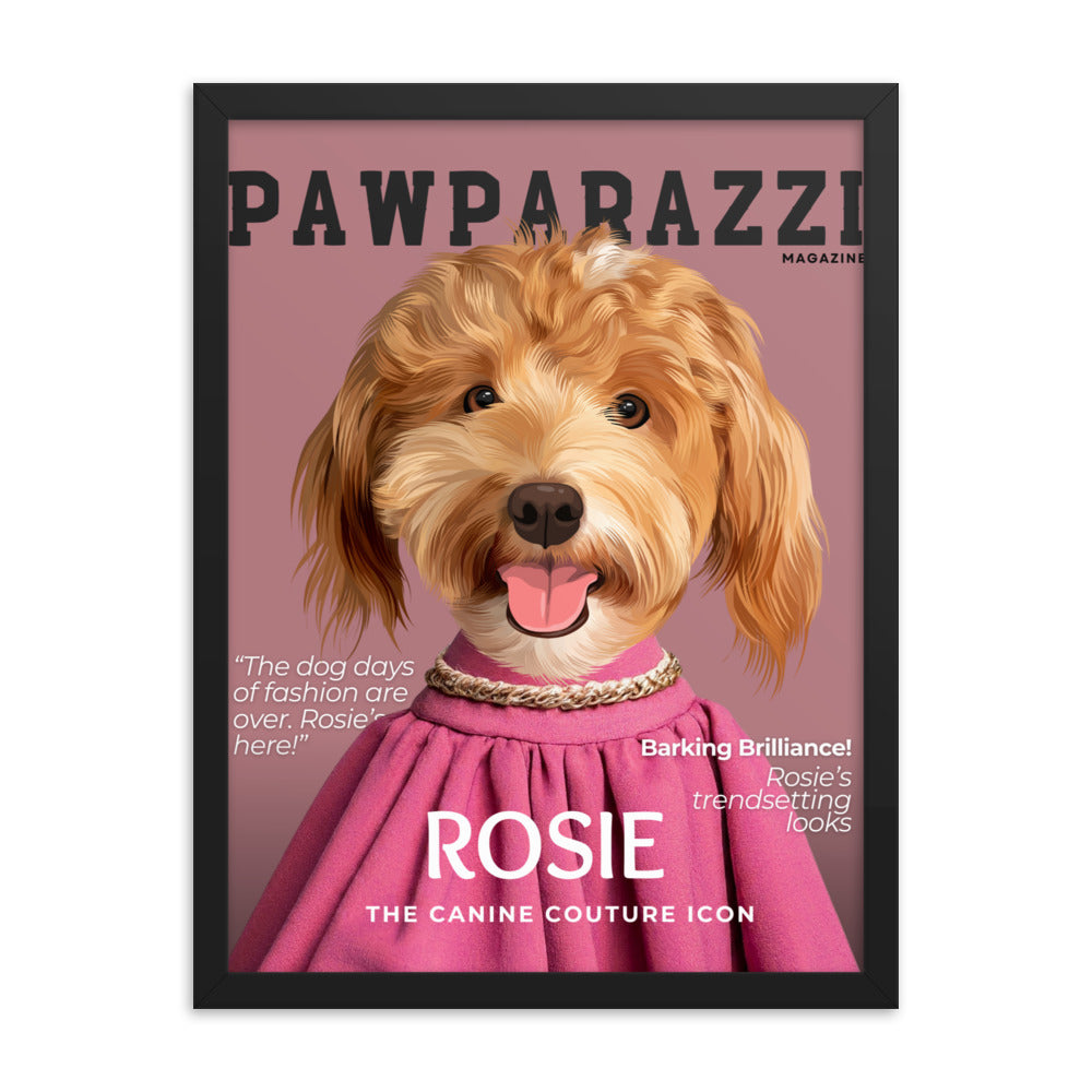 Custom Pet Portrait Poster - Fluffes.com