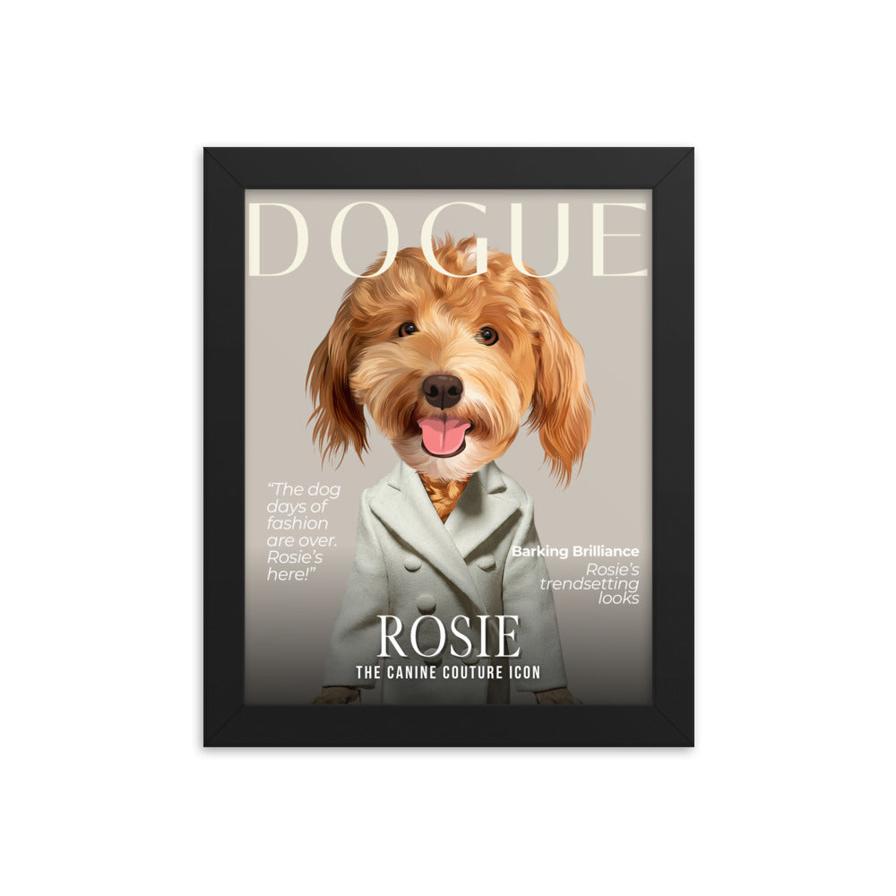 Custom Pet Portrait Poster - Fluffes.com