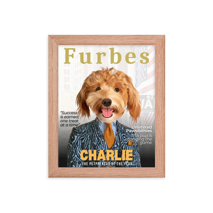 Custom Pet Portrait Poster - Fluffes.com