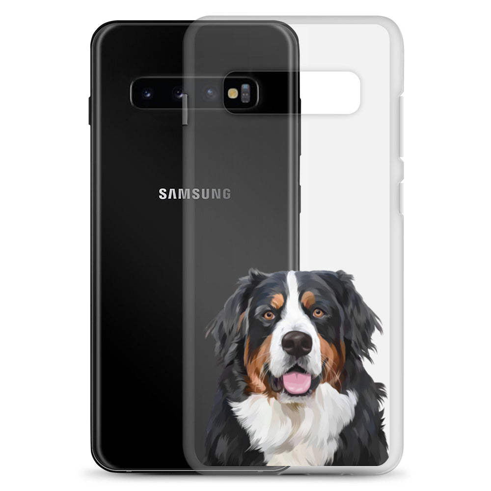 Custom Pet Portrait Samsung Case | FLUFFES Custom Pet Portrait Samsung Case | FLUFFES